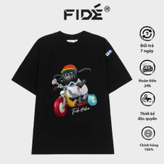 Áo thun FIDE Cừu shaun phông unisex nam nữ form rộng cổ tròn ulzzang SHAUN 13