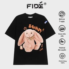 Áo thun FIDE BUNNY unisex form rộng cổ tròn BUNNY - AT47