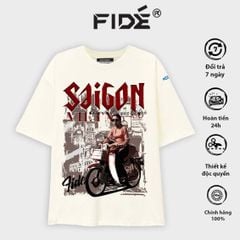 Áo thun FIDE phông trơn nam nữ cổ tròn FIDE SÀI GÒN SS4