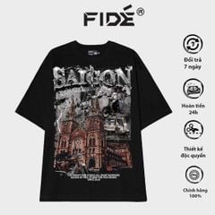 Áo thun FIDE phông trơn nam nữ cổ tròn FIDE SÀI GÒN SS3