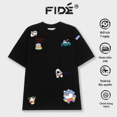 Áo thun FIDE SHARK BABYB unisex form rộng cổ tròn SHARK - AT29