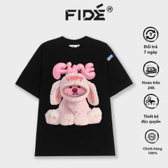 Áo thun FIDE LOOPY Hải Ly unisex form rộng cổ tròn LOOPY - AT28