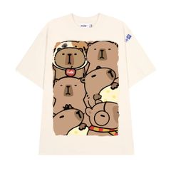 Áo thun FIDE CAPYBARA phông unisex form rộng local brand nam nữ cổ tròn oversize - AT63