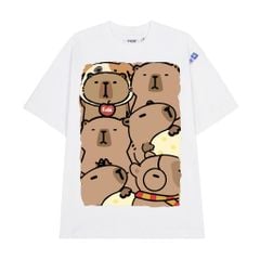 Áo thun FIDE CAPYBARA phông unisex form rộng local brand nam nữ cổ tròn oversize - AT63