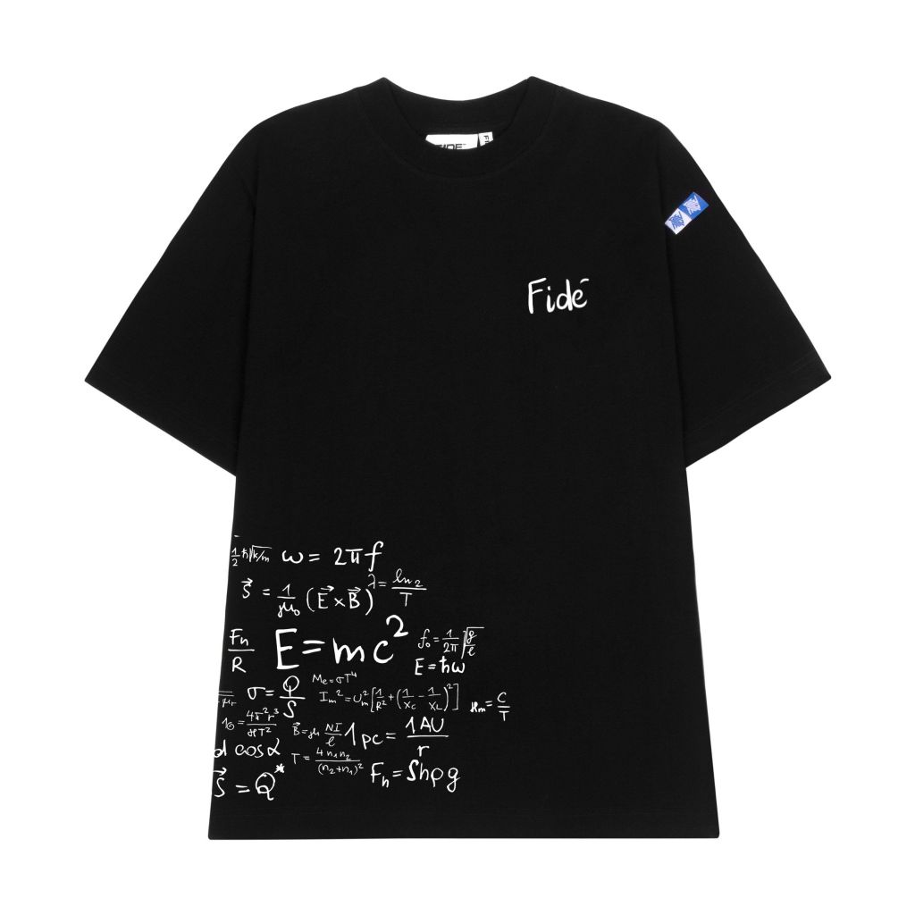 Áo thun FIDE TEEDY phông cotton unisex nam nữ form rộng cổ tròn áo đính gấu - AT72 (TẶNG KÈM GẤU)