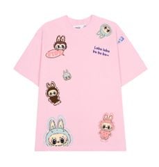 Áo thun FIDE LABUBU phông unisex form rộng local brand nam nữ cổ tròn oversize - AT79