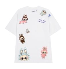 Áo thun FIDE LABUBU phông unisex form rộng local brand nam nữ cổ tròn oversize - AT79