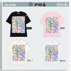 Áo thun FIDE Bunny phông unisex form rộng local brand nam nữ cổ tròn oversize - AT86