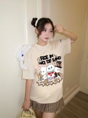 Áo thun FIDE TEDDY phông unisex form rộng local brand nam nữ cổ tròn oversize Đínhgấu AT90(TẶNG GẤU)