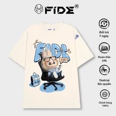 Áo thun FIDE LABUBU phông unisex form rộng local brand nam nữ cổ tròn oversize - AT97