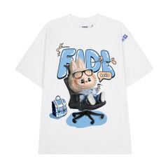 Áo thun FIDE LABUBU phông unisex form rộng local brand nam nữ cổ tròn oversize - AT97