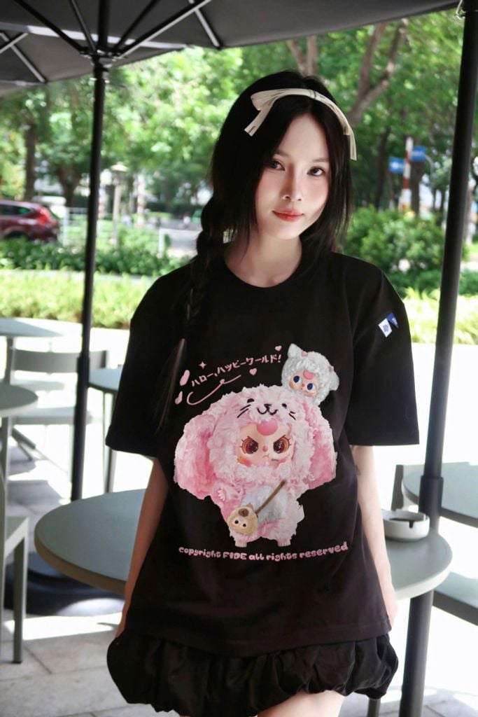 Áo thun FIDE Baby Three phông unisex form rộng local brand nam nữ cổ tròn oversize - AT98