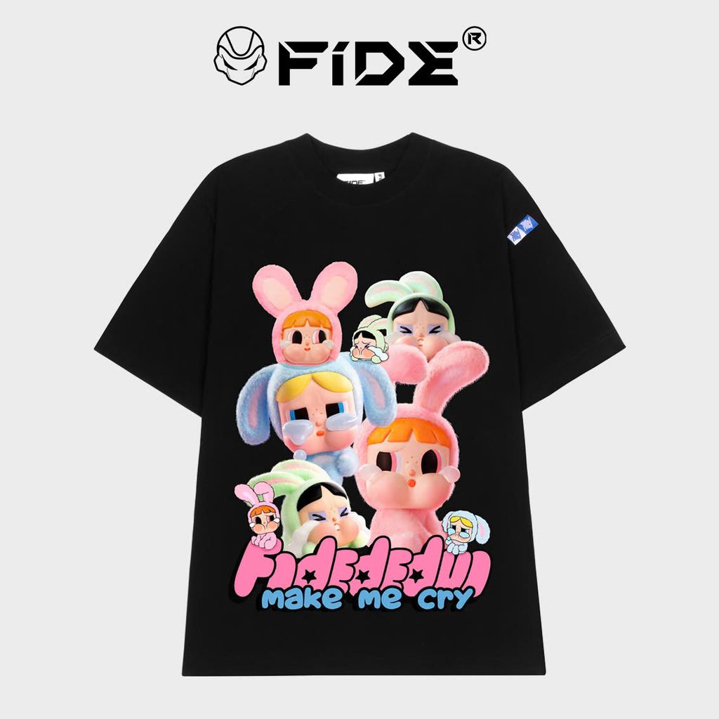 Áo thun FIDE Baby Cry phông unisex form rộng local brand nam nữ cổ tròn oversize - AT103