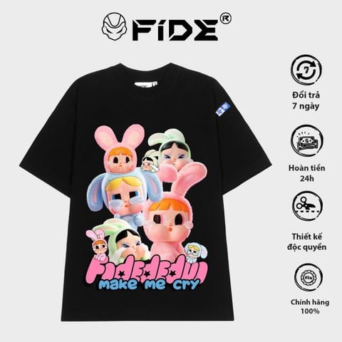 Áo thun FIDE Baby Cry phông unisex form rộng local brand nam nữ cổ tròn oversize - AT103