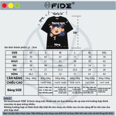 Áo thun FIDE Cung Hoàng Đạo phông unisex local brand nam nữ cổ tròn oversize - AT105 (Thiên Bình)