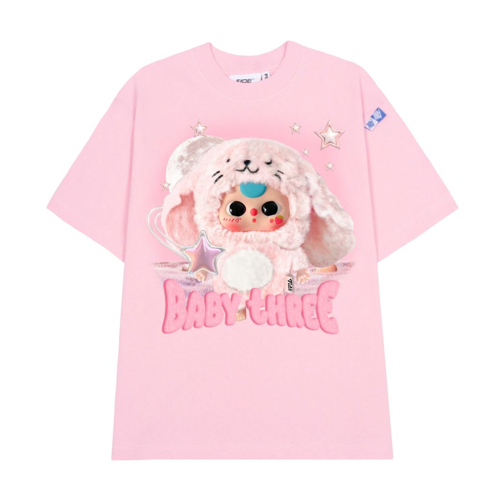 Áo thun FIDE Baby Three phông unisex form rộng local brand nam nữ cổ tròn oversize - AT106