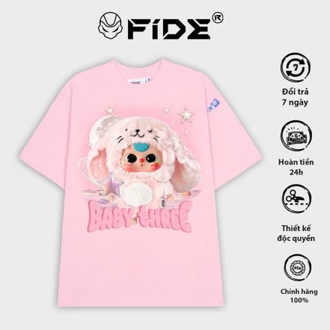 Áo thun FIDE Baby Three phông unisex form rộng local brand nam nữ cổ tròn oversize - AT106