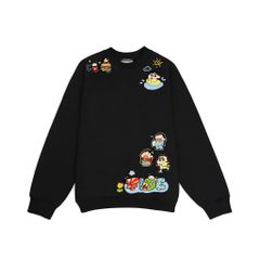 Áo Sweater FIDE Shin Bút Chì unisex nam nữ Sweater Cotton oversize form rộng -SW09
