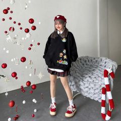 Áo hoodie FIDE Shin Bút chì phông trơn nam nữ HOODIE - HD07