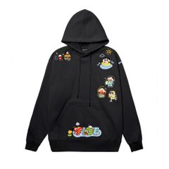 Áo hoodie FIDE Shin Bút chì phông trơn nam nữ HOODIE - HD07