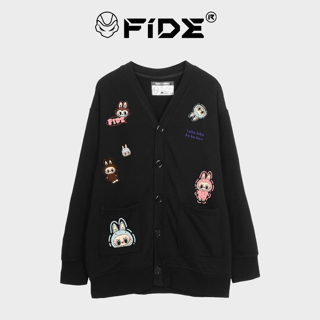 Áo Cardigan FIDE áo khoác nỉ chân cua - CAR10