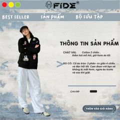 Áo Cardigan FIDE áo khoác nỉ chân cua - CAR10