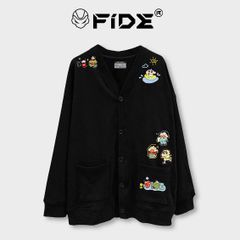 Áo Cardigan FIDE áo khoác nỉ chân cua - CAR09