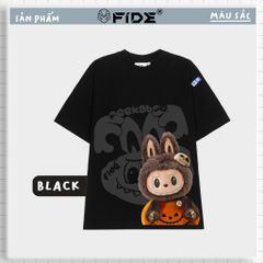 Áo thun FIDE Labubu phông unisex local brand nam nữ cổ tròn oversize - AT107