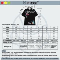 Áo thun FIDE Cá Hề phông unisex local brand nam nữ cổ tròn oversize - AT108