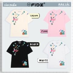 Áo thun FIDE Cá Hề phông unisex local brand nam nữ cổ tròn oversize - AT108