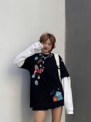 Áo thun FIDE Cá Hề phông unisex local brand nam nữ cổ tròn oversize - AT108