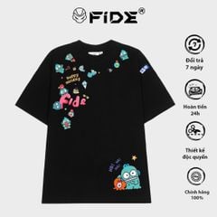Áo thun FIDE Cá Hề phông unisex local brand nam nữ cổ tròn oversize - AT108