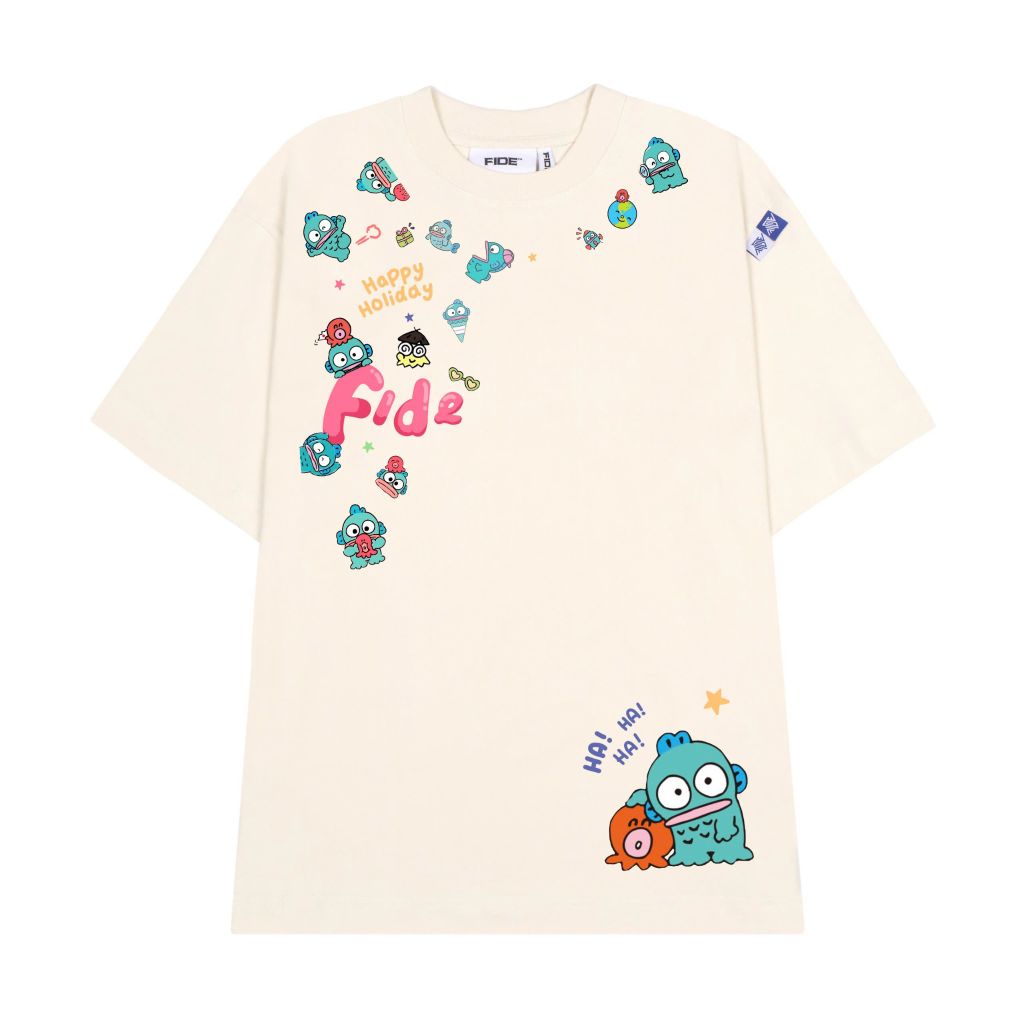 Áo thun FIDE Cá Hề phông unisex local brand nam nữ cổ tròn oversize - AT108