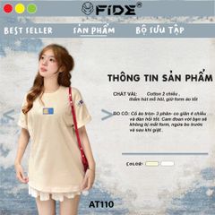 Áo thun FIDE TEDDY phông unisex form rộng local brand nam nữ cổ tròn oversize - AT110