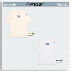 Áo thun FIDE TEDDY phông unisex form rộng local brand nam nữ cổ tròn oversize - AT110