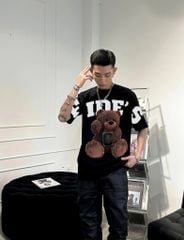 Áo thun FIDE TEDDY phông unisex form rộng local brand nam nữ cổ tròn oversize - AT109
