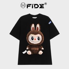 Áo thun FIDE LABUBU phông unisex form rộng local brand nam nữ cổ tròn oversize - AT111