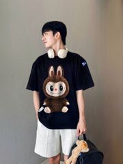 Áo thun FIDE LABUBU phông unisex form rộng local brand nam nữ cổ tròn oversize - AT111