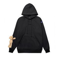 Áo hoodie FIDE TEDDY đính gấu phông trơn nam nữ HOODIE - HD09 (Tặng kèm gấu)