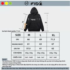 Áo hoodie FIDE TEDDY đính gấu phông trơn nam nữ HOODIE - HD09 (Tặng kèm gấu)