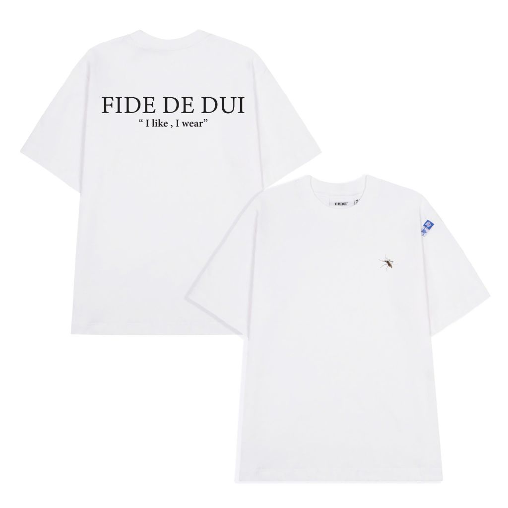 Áo thun FIDE Con Muỗi hottrend phông unisex form rộng local brand nam nữ cổ tròn oversize - AT113