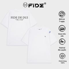Áo thun FIDE Con Muỗi hottrend phông unisex form rộng local brand nam nữ cổ tròn oversize - AT113