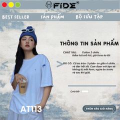 Áo thun FIDE Con Muỗi hottrend phông unisex form rộng local brand nam nữ cổ tròn oversize - AT113