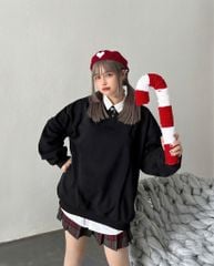 Áo Sweater FIDE unisex nam nữ Sweater Cotton oversize form rộng -SWT11