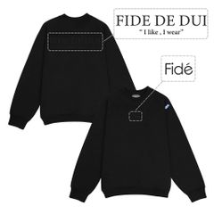 Áo Sweater FIDE unisex nam nữ Sweater Cotton oversize form rộng -SWT11