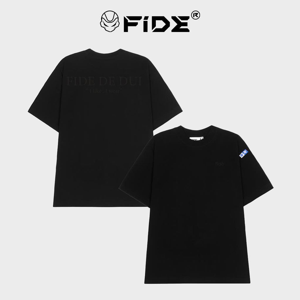 Áo thun FIDE phông unisex form rộng local brand nam nữ cổ tròn oversize - AT115