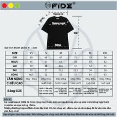 Áo thun FIDE phông unisex form rộng local brand nam nữ cổ tròn oversize - AT115