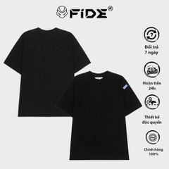 Áo thun FIDE phông unisex form rộng local brand nam nữ cổ tròn oversize - AT115