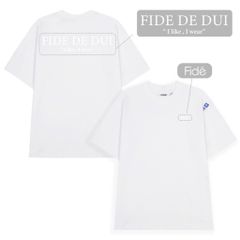 Áo thun FIDE phông unisex form rộng local brand nam nữ cổ tròn oversize - AT115