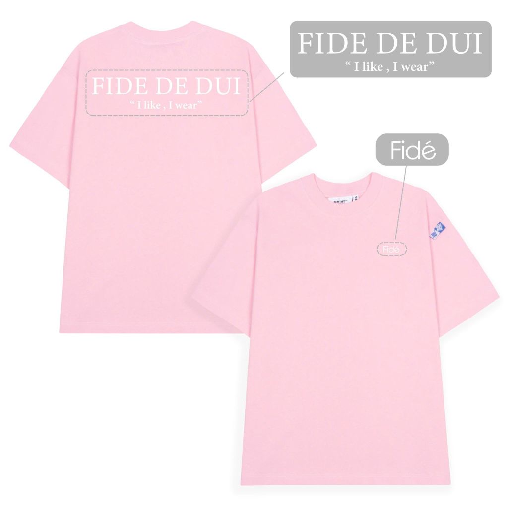 Áo thun FIDE phông unisex form rộng local brand nam nữ cổ tròn oversize - AT115